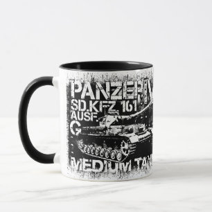 Panzer IV 11のozの信号器のマグ マグカップ