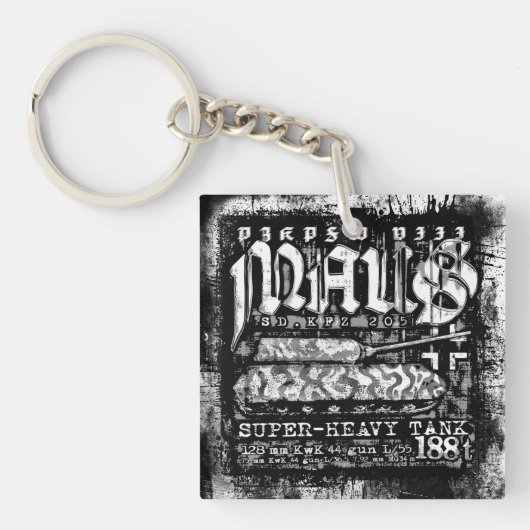 Panzer VIII Maus キーホルダー (正面)