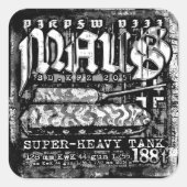 Panzer VIII Maus スクエアシール (正面)