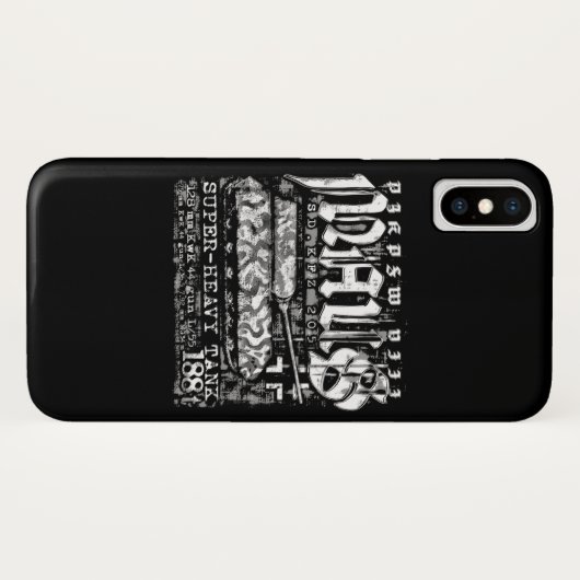 Panzer VIII Maus Case-Mate iPhoneケース (裏面(横))