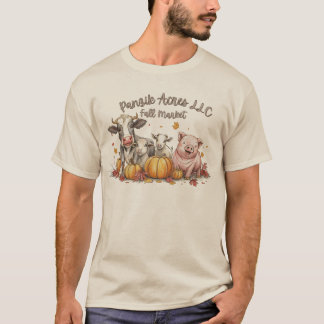 Panzik Acres LLC Fall Market TShirt 2025 Tシャツ