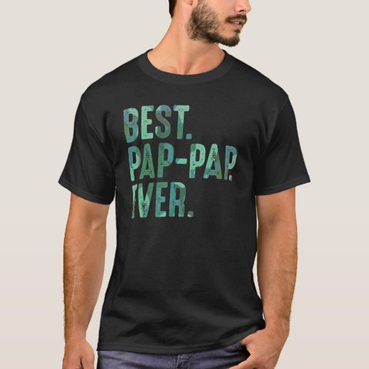 Pap孫のMens Pap男性へ最高のPap Tシャツ (正面)