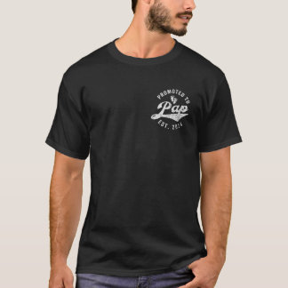 Pap Est 2024に初めてGrandpaに昇格 Tシャツ