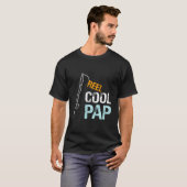 Pap From Granddaughter Grandson Reel Pap Tシャツ (正面フル)