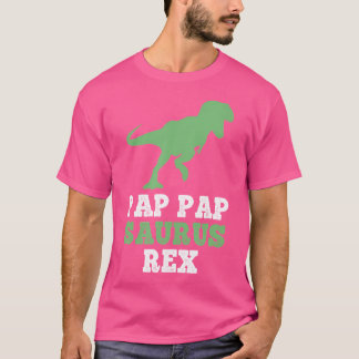 Pap-Pap-Saurusレックス恐竜パパプサウルス Tシャツ