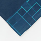 Papaは単に写真最高ののコラージュでパーソナライズされたす フリースブランケット (角)