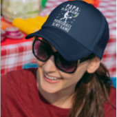 PAPAは私の名前PICKLEBALLはパパのための私のゲームギフトである キャップ