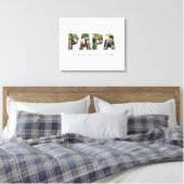 Papaフォトコラージキャンバス キャンバスプリント (インサイチュ (寝室))