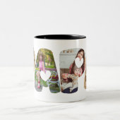 PAPAフォトコラージュマグカップ – パパに最適なギフト ツートーンマグカップ (中央)