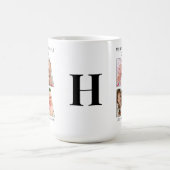 PAPAモダンことわざ8フォトコラージュ コーヒーマグカップ (中央)