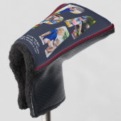 PAPAレターフォト切り出しコラージパターヘッドカバー ゴルフヘッドカバー (3/4 正面)