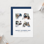 PAPA切り出しフォトコラージュお父様の日 カード (正面/裏面インサイチュ)