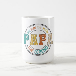 PAPA:男、神話、伝説 コーヒーマグカップ