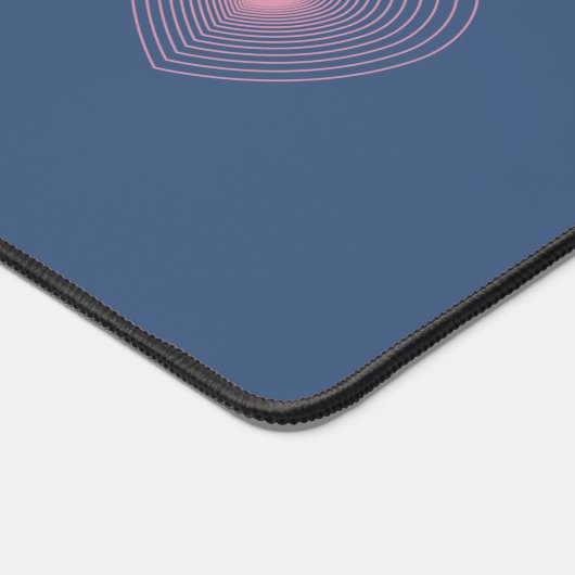 Papa、誘導灯（放射） デスクマット (コーナー)