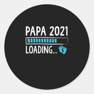 Papa 2021妊娠告知の読み込み ラウンドシール