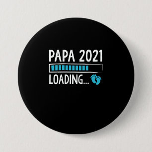 Papa 2021妊娠告知の読み込み 缶バッジ