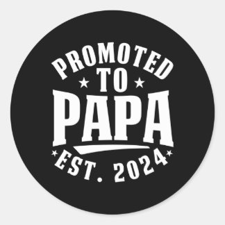 Papa 2024第1回Papaに昇格 ラウンドシール