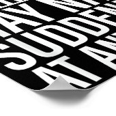 Papa Art For Grandpa From Grandkids Father's Day P ポスター (角)