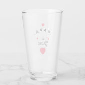 Papa au grand coeur タンブラーグラス (裏面)