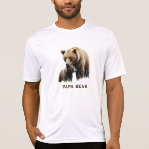 *~* PAPA BEAR父の日のギフトカブAP86 Tシャツ