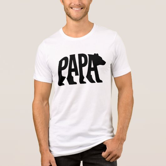 Papa Bear トライブレンドＴシャツ (正面)
