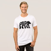 Papa Bear トライブレンドＴシャツ (正面全面)