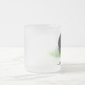 ～Papa Bear ～ブラックベアLg.グラスマグ フロストグラスマグカップ (中央)