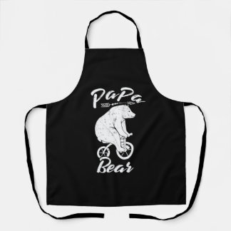 Papa Bear Cool Design エプロン