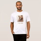 *~* PAPA BEAR Father's Day Gift Cub Art AP86 Tシャツ (正面フル)