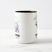Papa Bear Mug – 父ユニークの日の贈り物,カスタムD ツートーンマグカップ (中央)