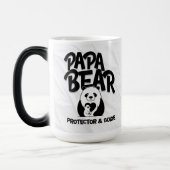 Papa Bear Mug – Protector & Guide Panda Design モーフィングマグカップ (左)