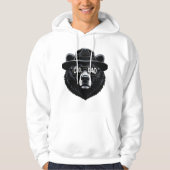 Papa Bear Sweat shirt, Cool Dad Gift , Funny Bear  パーカ (正面)