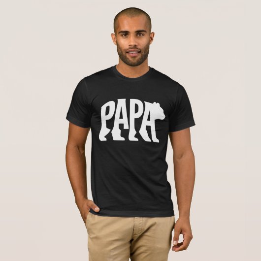 Papa Bear  Tシャツ (正面フル)