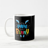 Papa Bunny Premium Tri-blend コーヒーマグカップ (左)