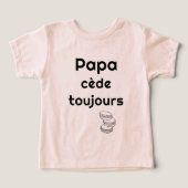 Papa cède toujours  (デザイン正面)