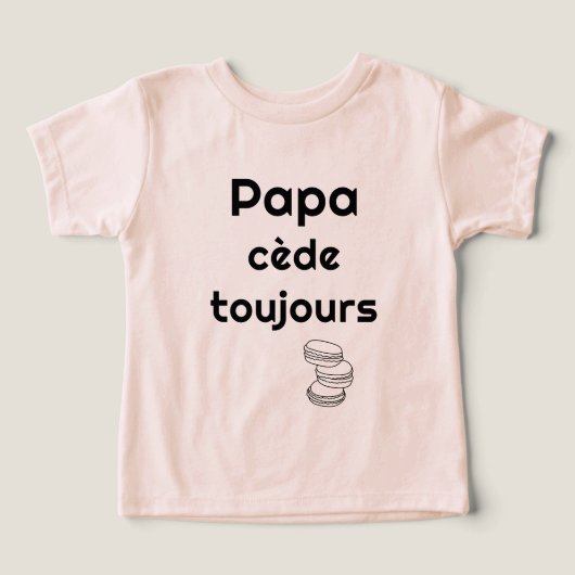 Papa cède toujours  (デザイン正面)
