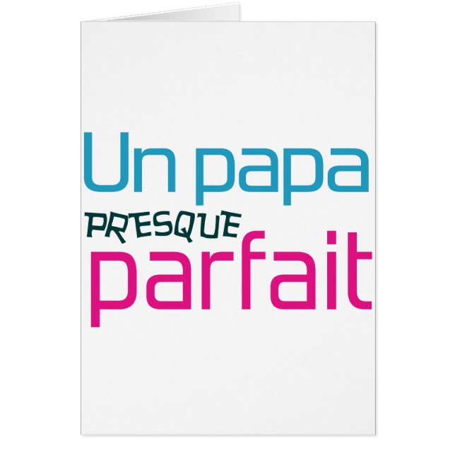 Papa / Dad / Daddy / Vati / Pappa (正面)