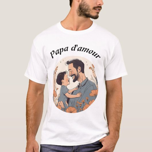 Papa d'amour tシャツ (正面)