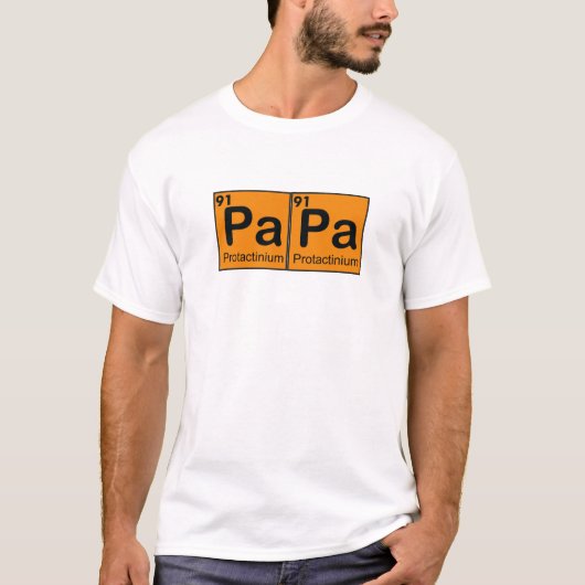 Papa elementen Shirt Tシャツ (正面)