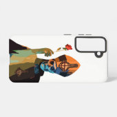 Papa Emeritus II/Secondo withバラ Samsung Galaxyケース (裏面横)