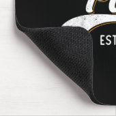 Papa Est 2019 Soon To Be Grandpa To Be Announcemen マウスパッド (コーナー)