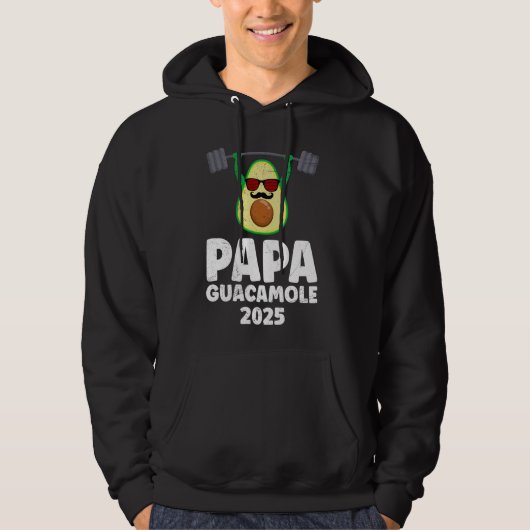 PAPA GUACAMOLE 2025妊娠未来の父親 パーカ (正面)