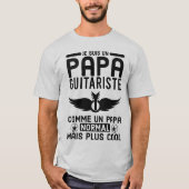 Papa guitariste tシャツ (正面)