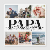 Papa I Love Youフォトコラージュカスタム写真 (正面)