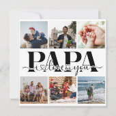 Papa I Love Youフォトコラージュカスタム写真 (正面)