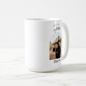 Papa I Love You写真 コーヒーマグカップ (正面右)