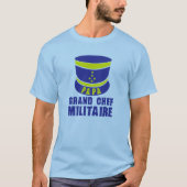 papa_kepi_chef_militaire_1 tシャツ (正面)