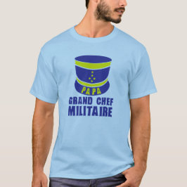 papa_kepi_chef_militaire_1 tシャツ