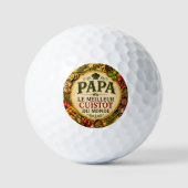 Papa Le Meilleur Cuistot du Monde ゴルフボール (正面)