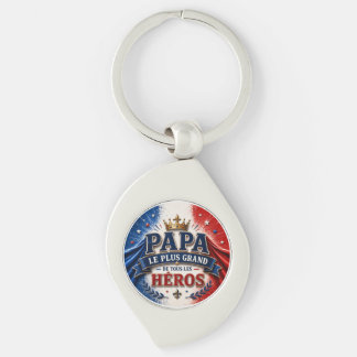 Papa, Le Plus Grand de Tous les Héros キーホルダー